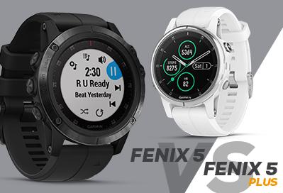 Garmin Fenix 5 vs. Fenix 5 Plus – Vad är skillnaden?