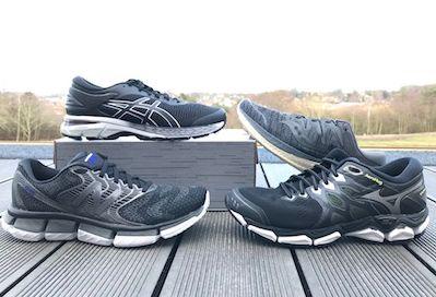 Saucony Hurricane vs. Asics Kayano vs. Mizuno Horizon vs. New Balance Rubix – Test av löparskor för pronation
