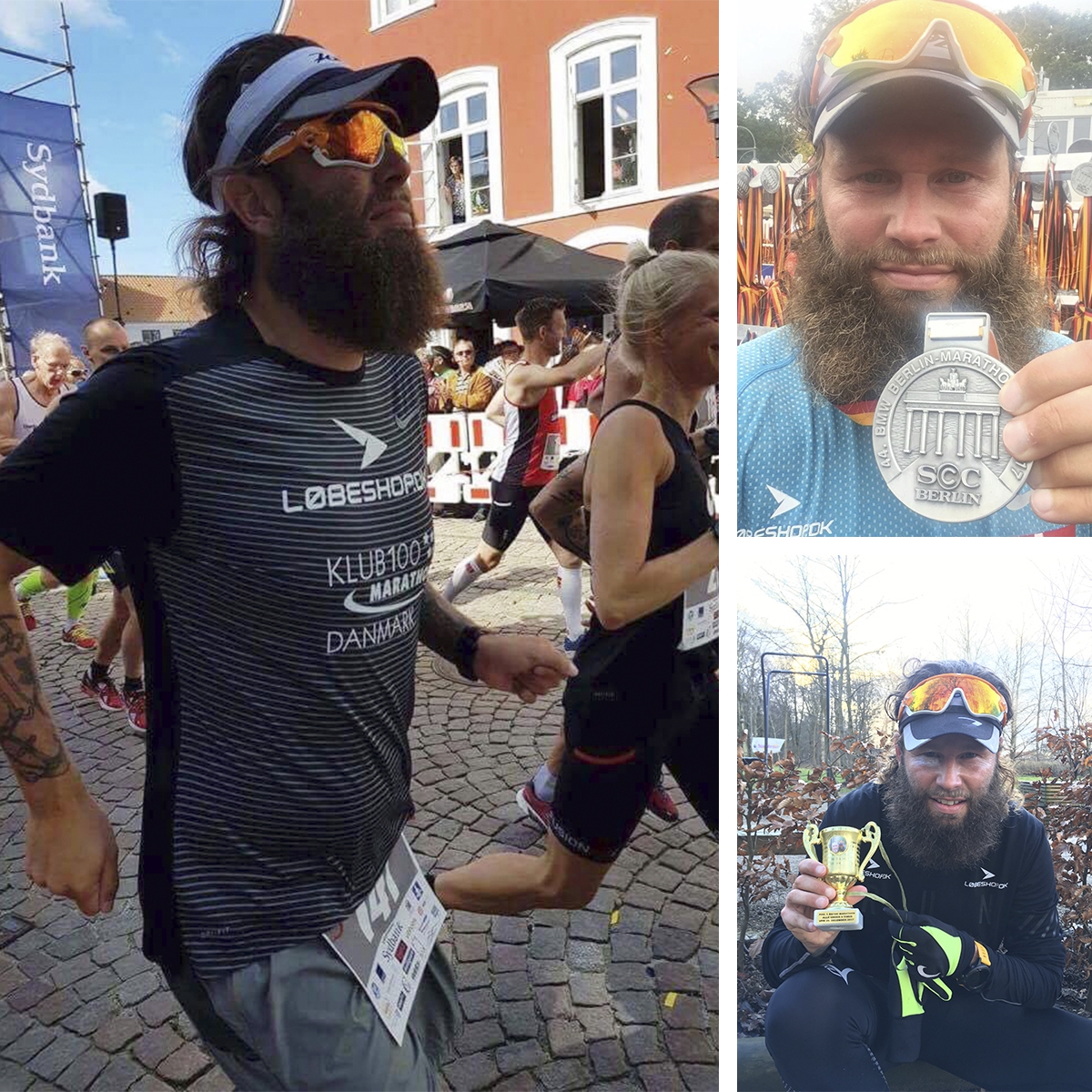 Ulrik Pihl 100 maraton l&oslash;b