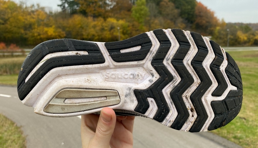 saucony ride 13 yttersula