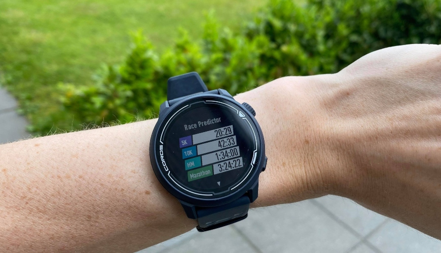 COROS Race predictor