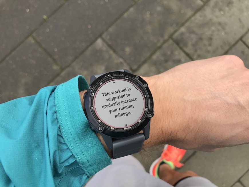 Garmin daily suggested workout 2